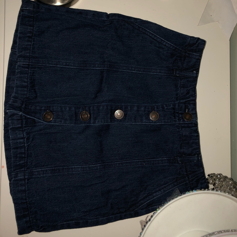 Denim skirt